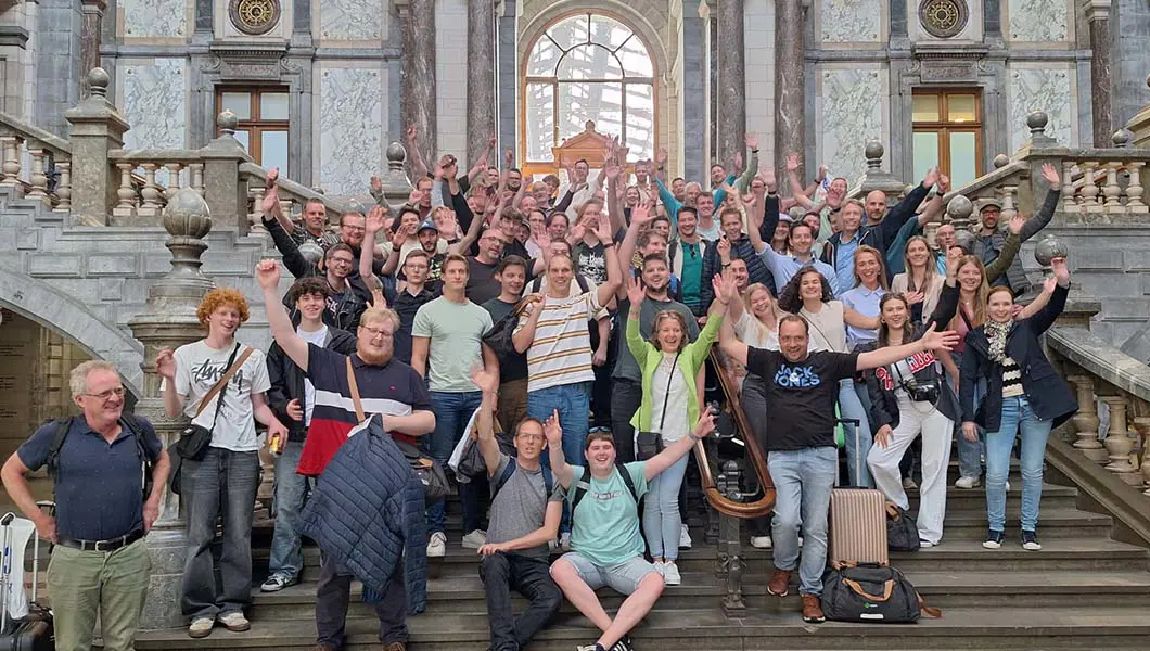 Team in station Antwerpen