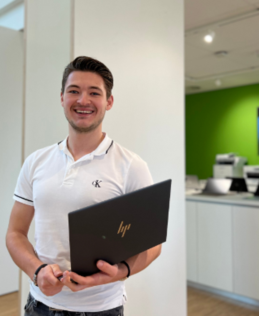 Jim met HP product