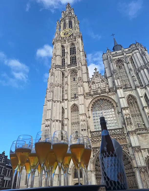 Bekende kerk Antwerpen