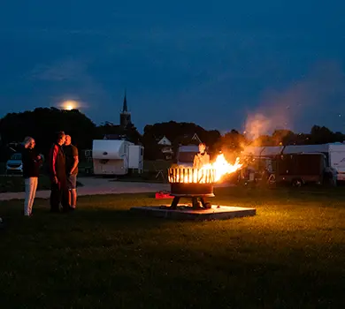 Verdelstival - kampvuur