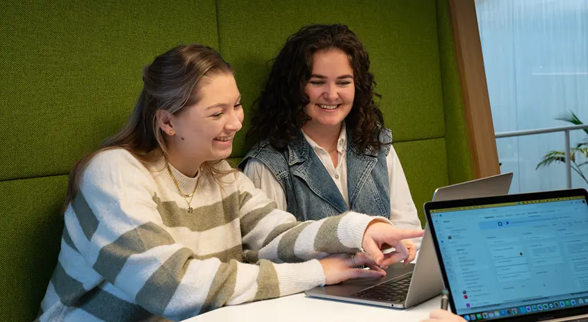 Communicatieadviseurs Renee en Lynn