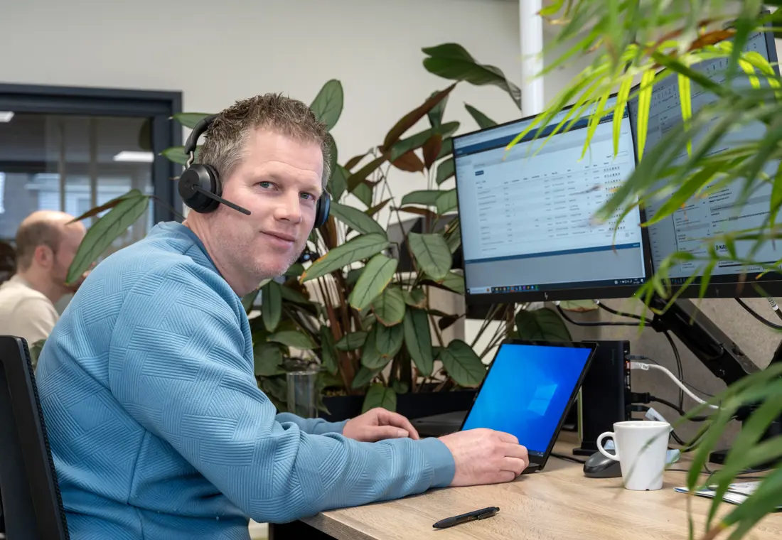 Collega Tim van Dijk